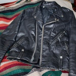 Vintage Genuine Leather Jacket
